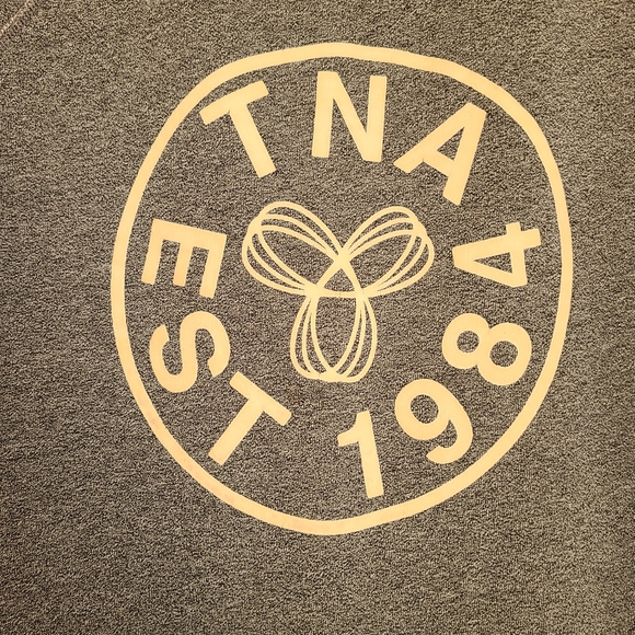 aritzia tna crewneck sweatshirt grey size M - Picture 3 of 7